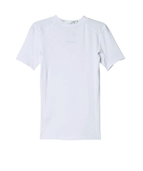 adidas tech fit base tee kurzarmshirt weiss größe l|adidas Oberbekleidung Techfit Base Short Sleeve Tee.